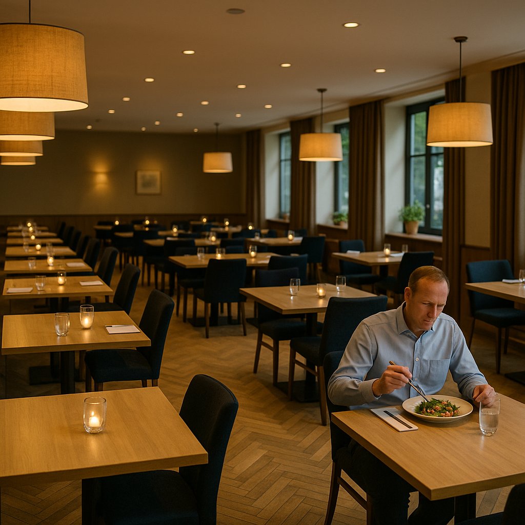 Empty restaurant - every seat is lost revenue